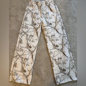 Abercrombie and fitch High rise Sunday wide leg sweatpants